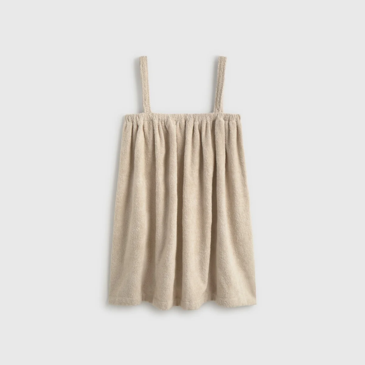 Bata ducha rizo algodón con tirantes Bataspa - Image 2