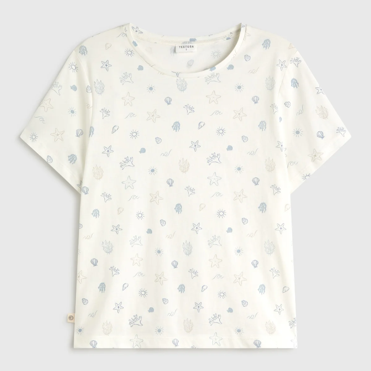 Camiseta algodón estampados marinos Moana - Image 4