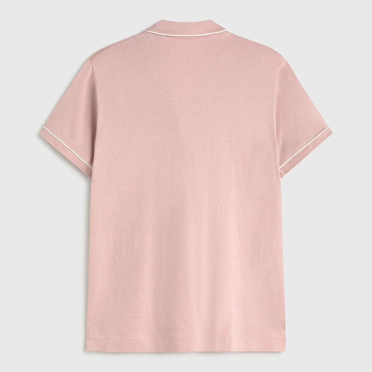 Camiseta de punto de algodón con botones Vega - Image 5
