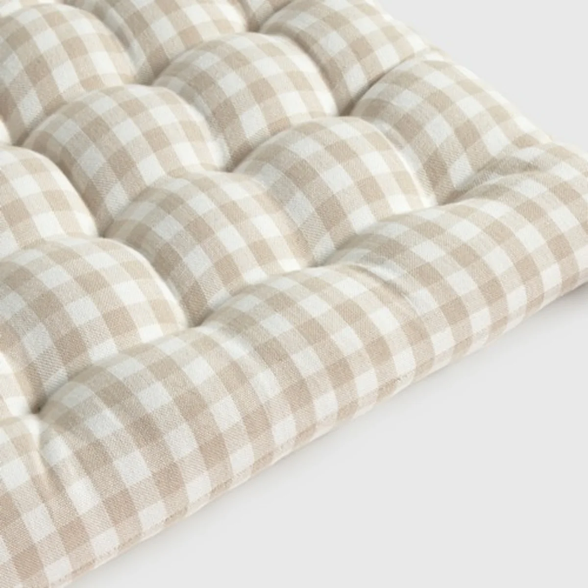 Cojín de silla de algodón cuadros vichy Kimpad - Image 2