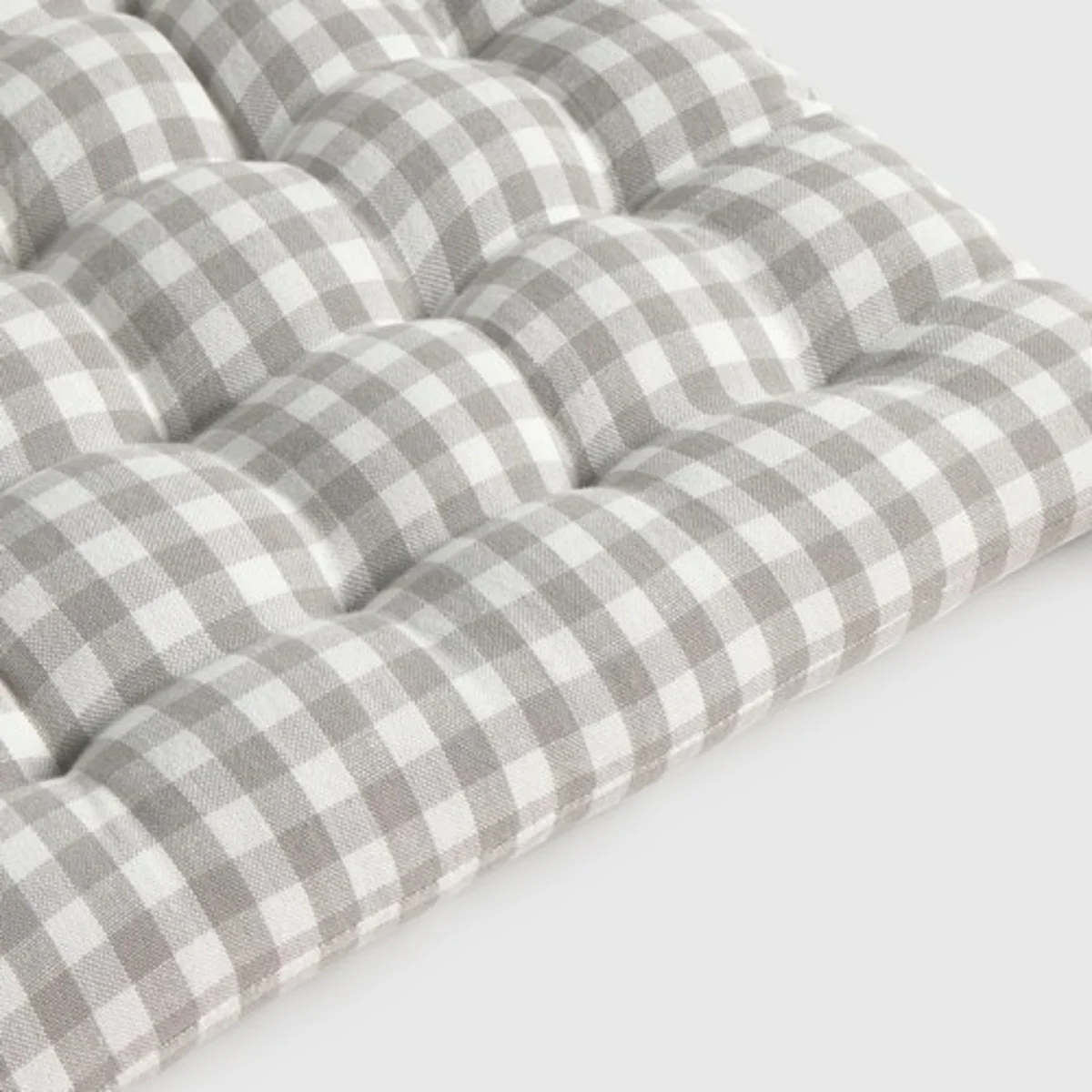 Cojín de silla de algodón cuadros vichy Kimpad - Image 2