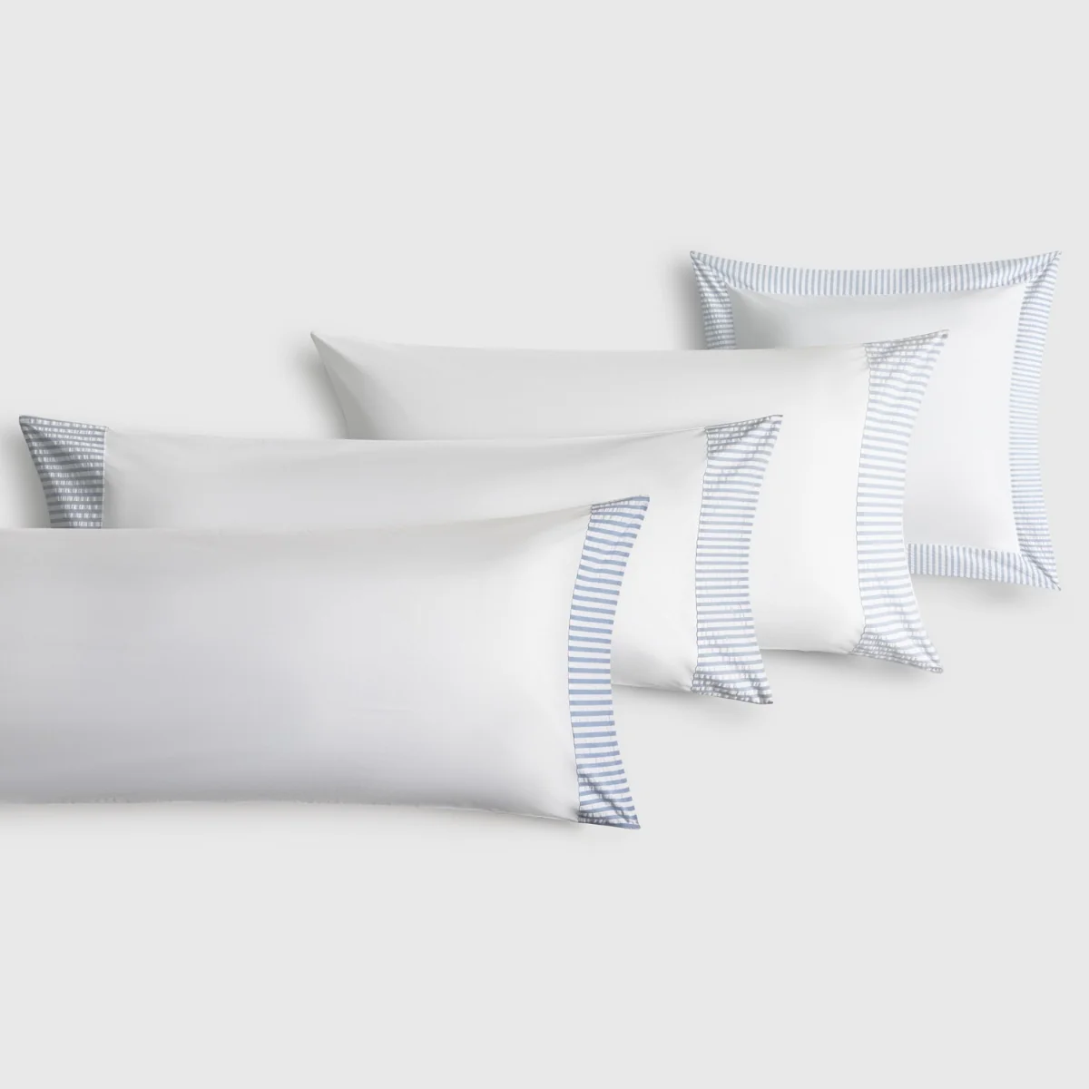 Funda de almohada algodón 180 hilos seersucker Crese - Image 3