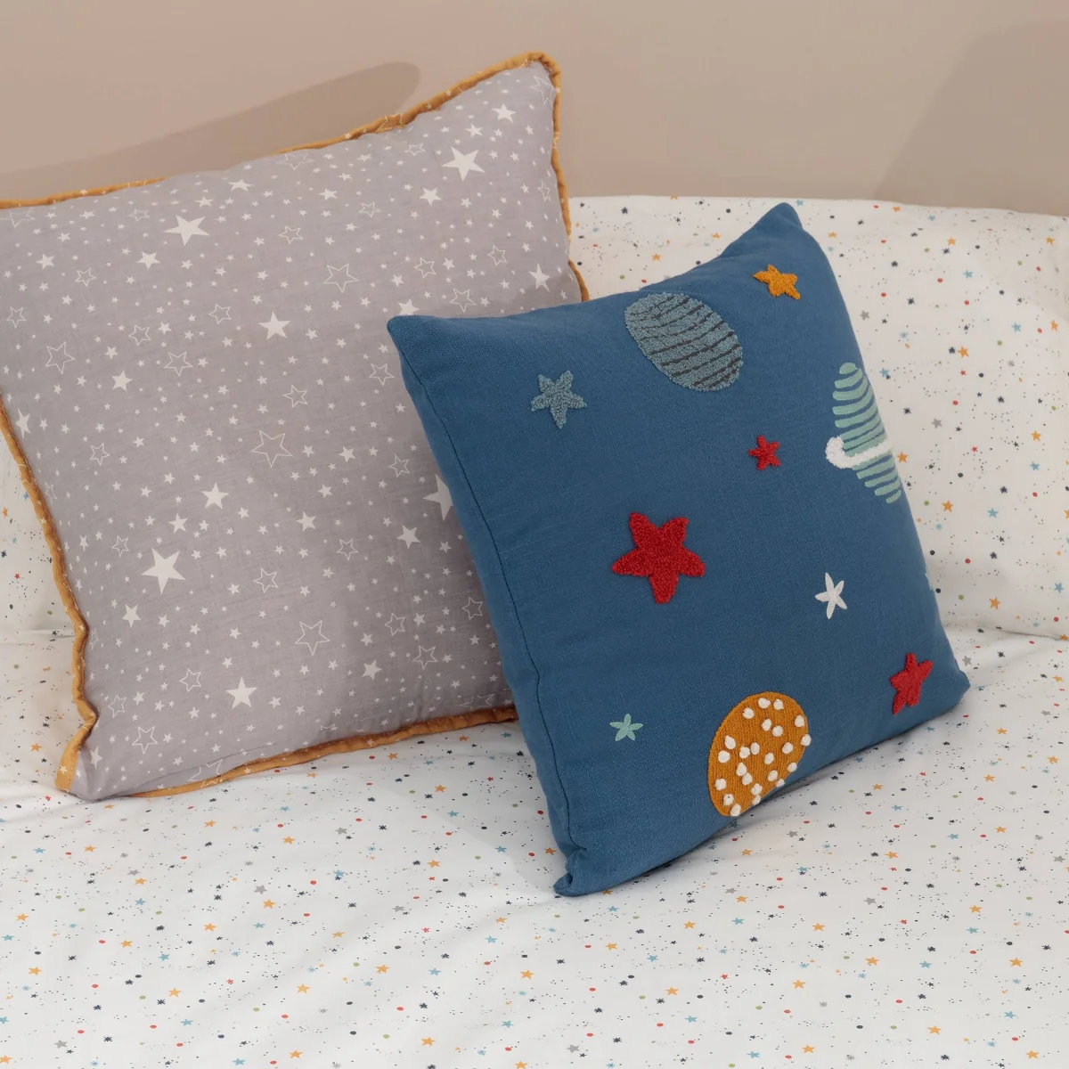 Set funda nórdica algodón percal 180 hilos estrellas Starti - Image 3