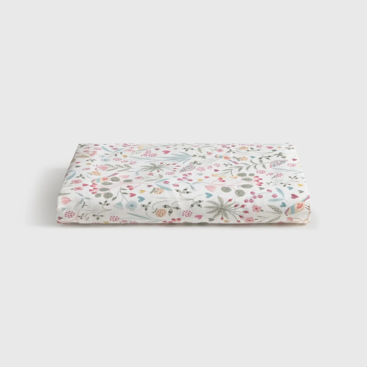 Funda de cojín algodón bordado floral Sibel - Image 4