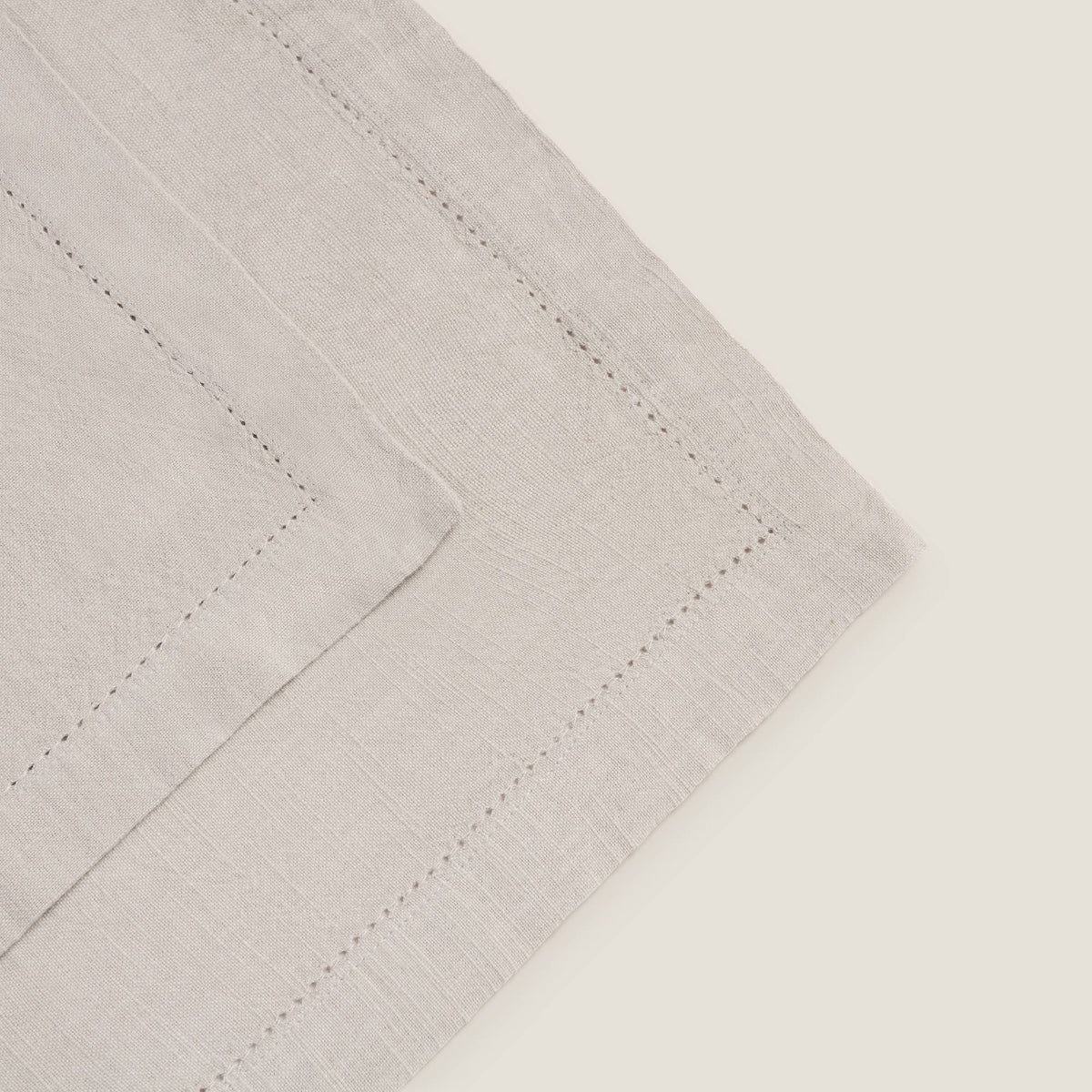 Set de 2 servilletas de algodón con vainica Claru - Image 3