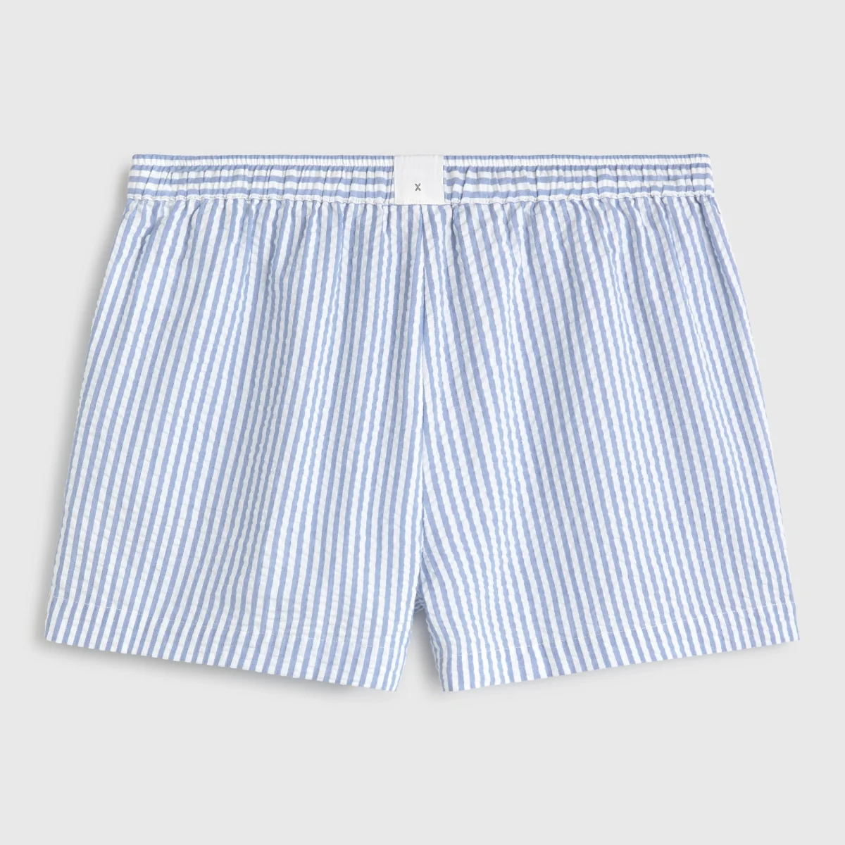 Short de algodón seersucker mil rayas Lilia - Image 5