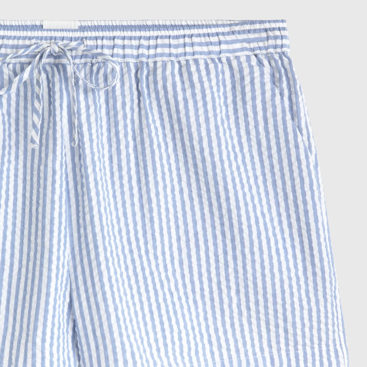 Short de algodón seersucker mil rayas Lilia - Image 6