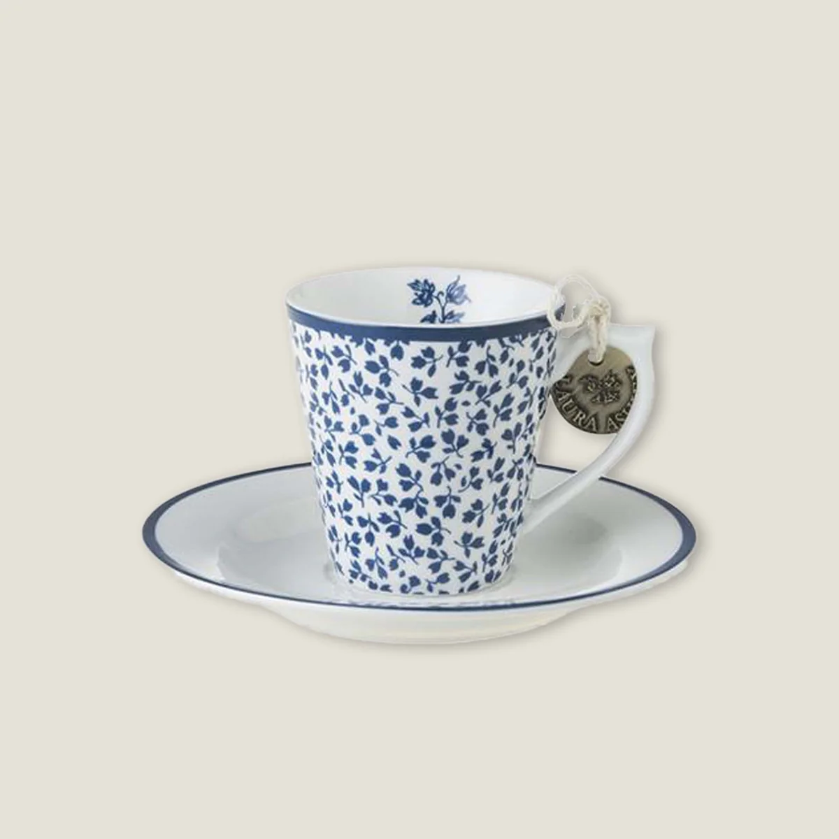 Conjunto expresso de porcelana floral
 Florist
